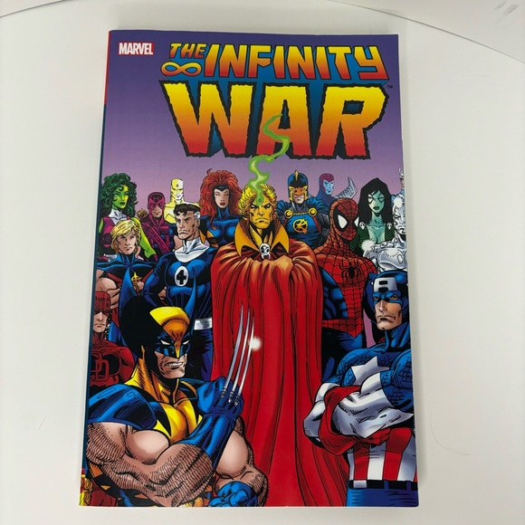 The Infinity War by Jim Starlin Avengers Marvel Comics Trade Paperback TPB - Picture 9 of 9